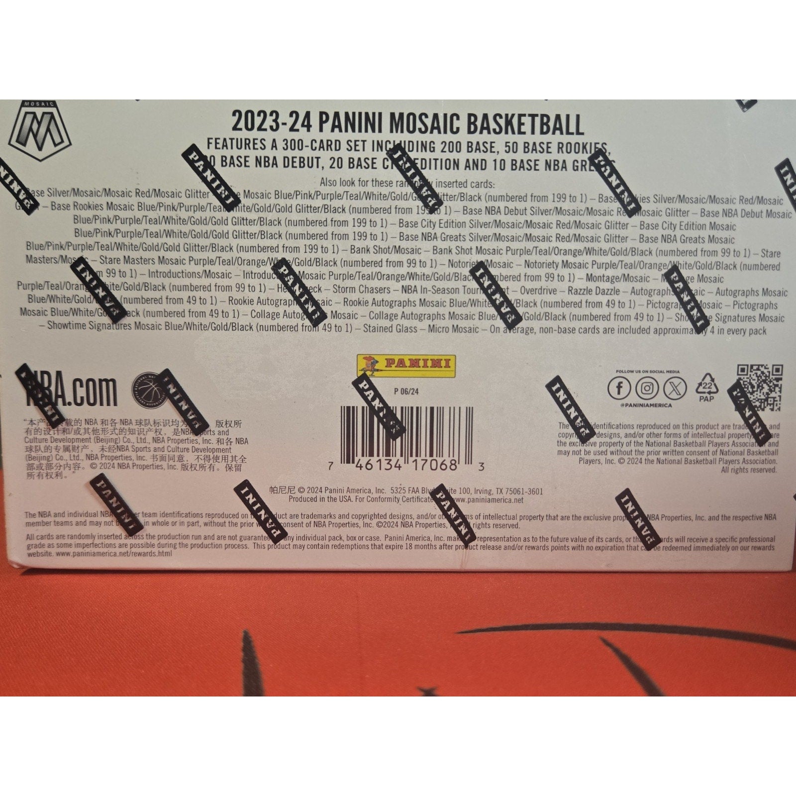 2023/24 PANINI MOSAIC BASKETBALL HOBBY BOX
