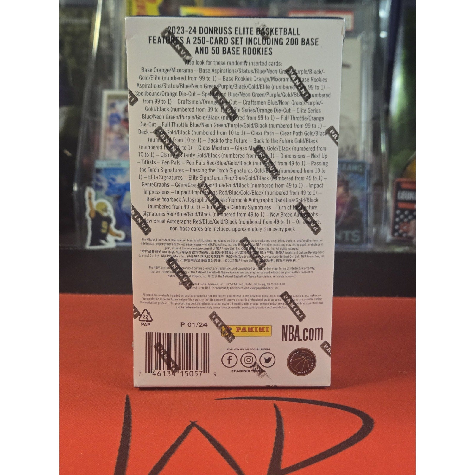 2023/24 PANINI DONRUSS ELITE BASKETBALL HOBBY BOX