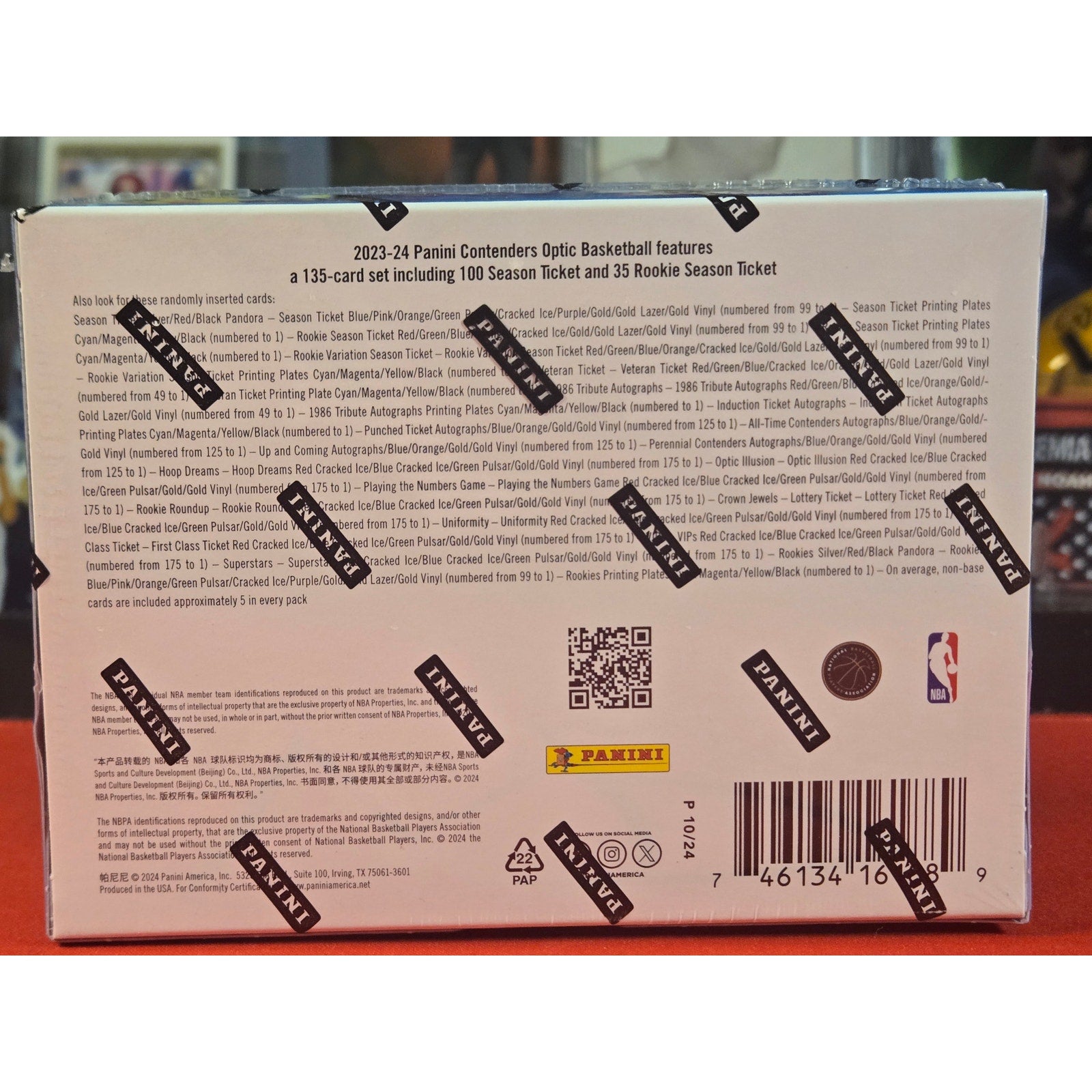 2023-24 Panini Contenders Optic Hobby Sealed