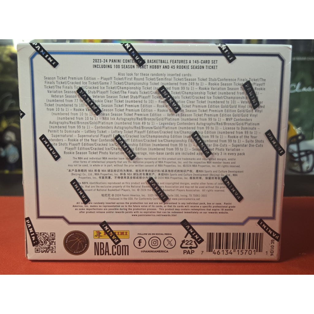2023-24 Panini Contenders Basketball Hobby