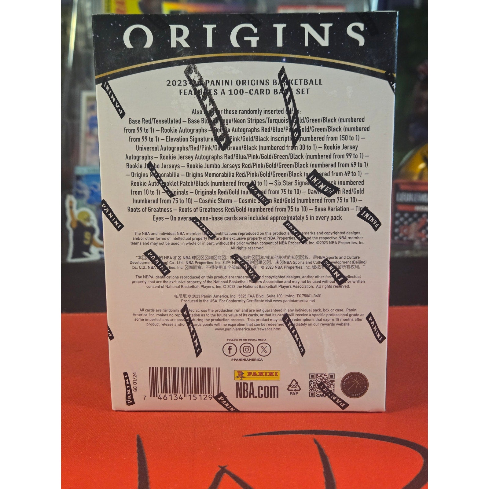 2023-24 NBA Panini Origins Hobby Box